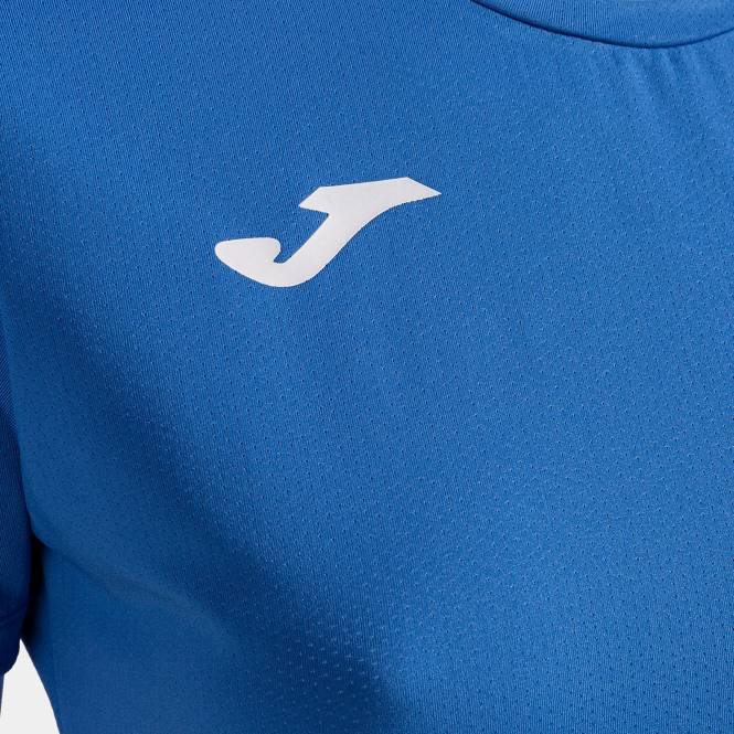 gömlek kısa kollu İtalyan tenis federasyonu Joma Kraliyet mavisi kadınlar 0RJD2058