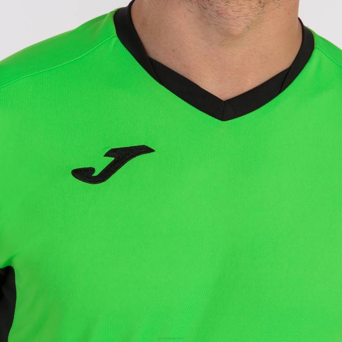 gömlek kısa kollu şampiyonluk iv Joma kireç siyahı erkekler 0RJD289