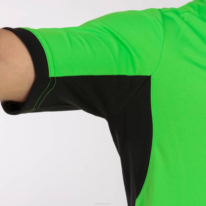 gömlek kısa kollu şampiyonluk iv Joma kireç siyahı erkekler 0RJD289