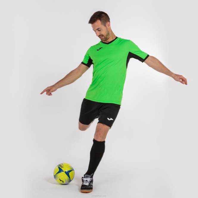 gömlek kısa kollu şampiyonluk iv Joma kireç siyahı erkekler 0RJD289