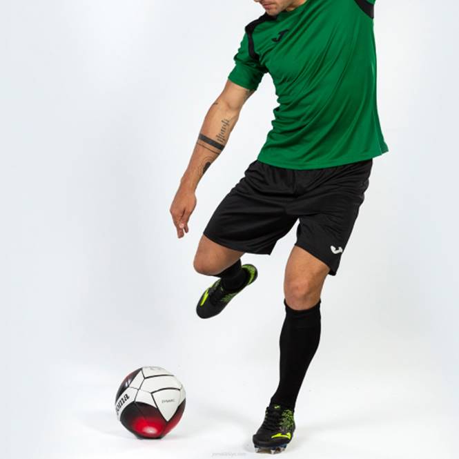 gömlek kısa kollu şampiyonluk v Joma yeşil siyah erkekler 0RJD1461