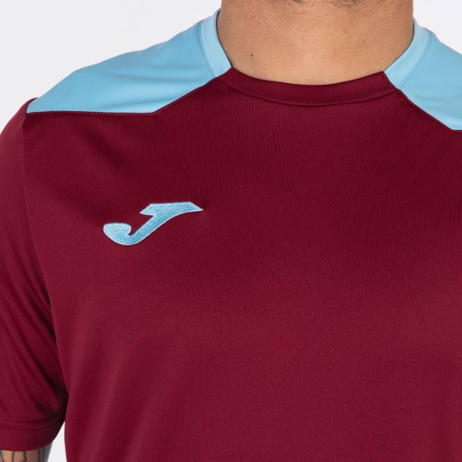 gömlek kısa kollu şampiyonluk vi Joma bordo gök mavisi erkekler 0RJD806