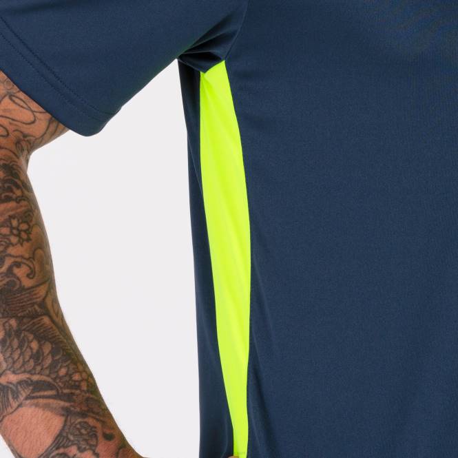 gömlek kısa kollu şampiyonluk vi Joma lacivert floresan sarı erkekler 0RJD1344