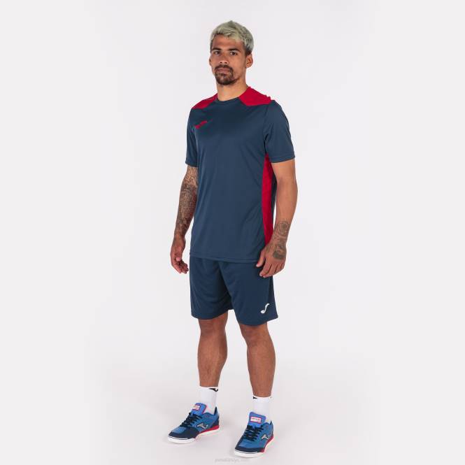 gömlek kısa kollu şampiyonluk vi Joma lacivert kırmızı erkekler 0RJD3542