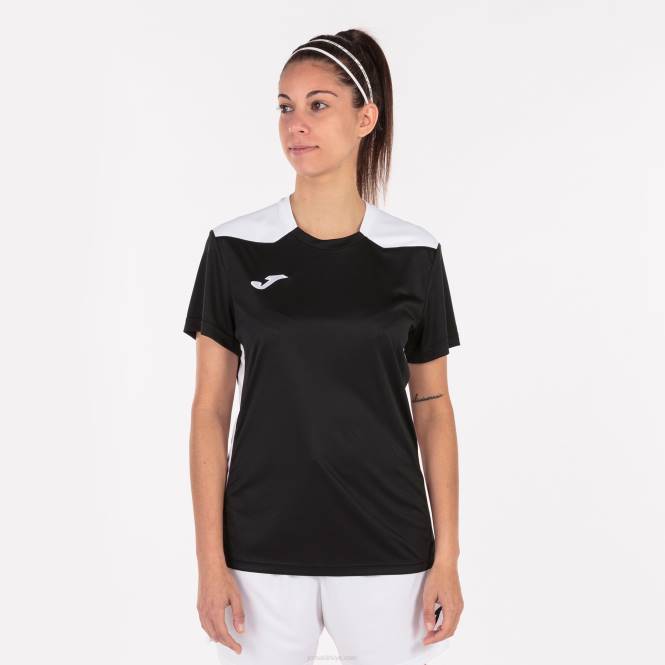 gömlek kısa kollu şampiyonluk vi Joma siyah beyaz kadınlar 0RJD2339