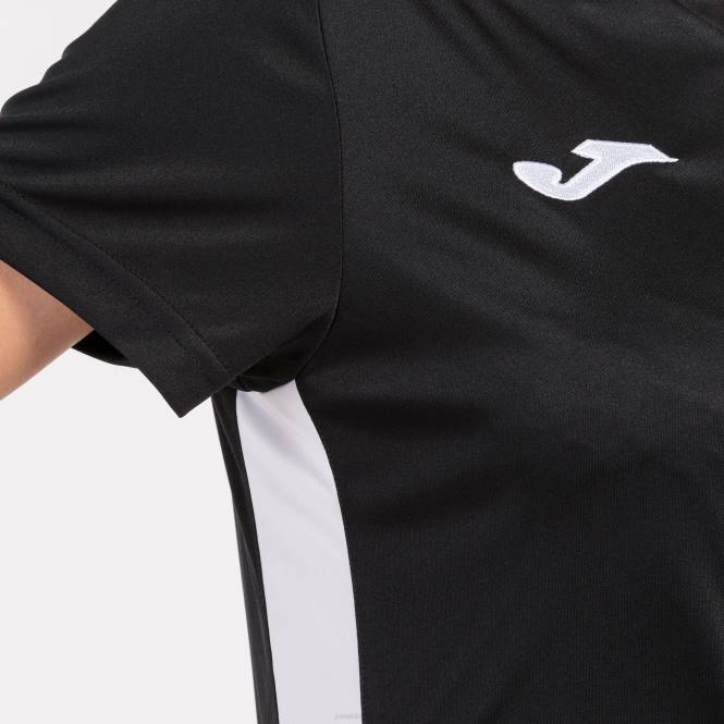 gömlek kısa kollu şampiyonluk vi Joma siyah beyaz kadınlar 0RJD2339