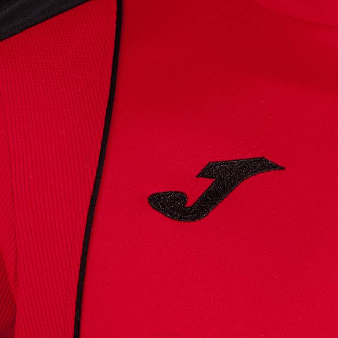 gömlek kısa kollu şampiyonluk vii Joma kırmızı siyah erkekler 0RJD10