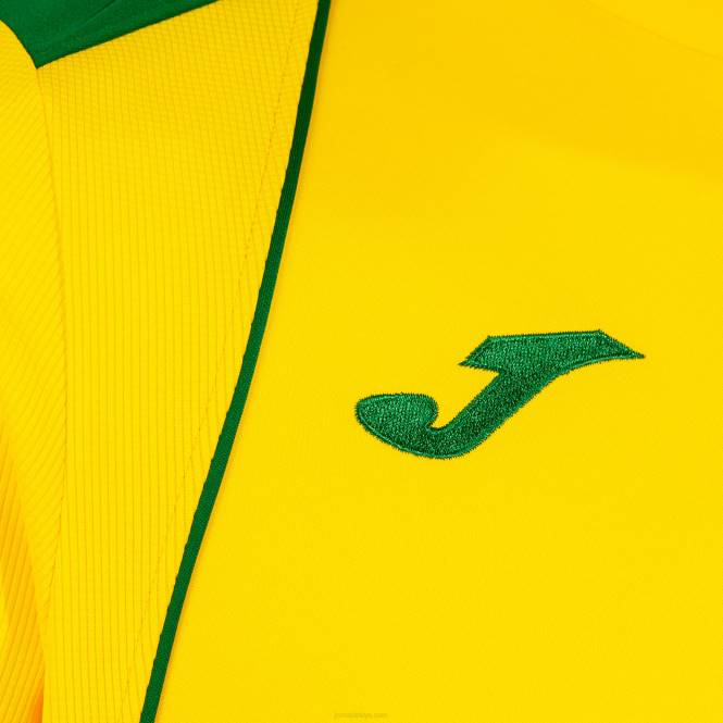 gömlek kısa kollu şampiyonluk vii Joma sarı yeşil erkekler 0RJD1132