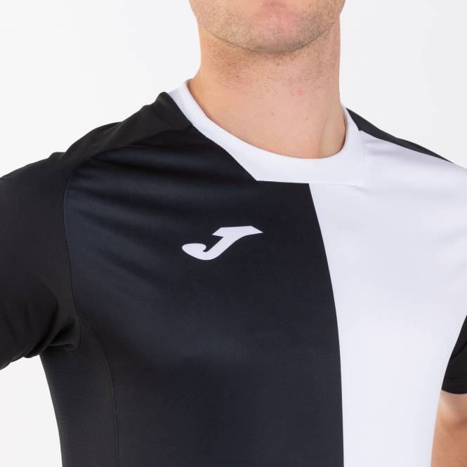 gömlek kısa kollu şehir Joma siyah beyaz erkekler 0RJD3411
