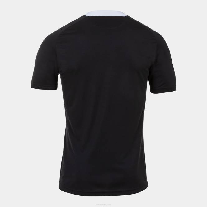 gömlek kısa kollu şehir Joma siyah beyaz erkekler 0RJD3411