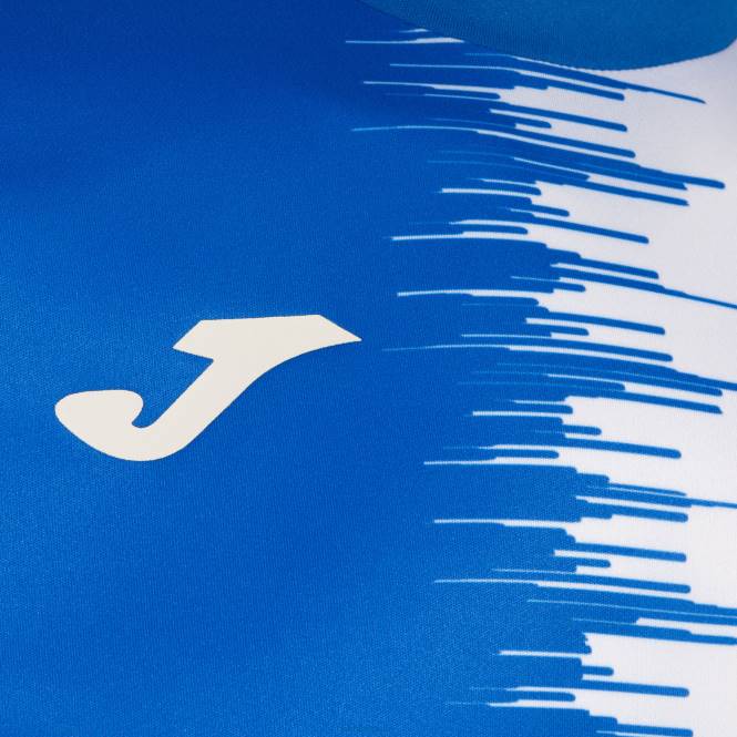 gömlek kısa kollu şehir ii Joma kraliyet mavisi beyaz erkekler 0RJD4464