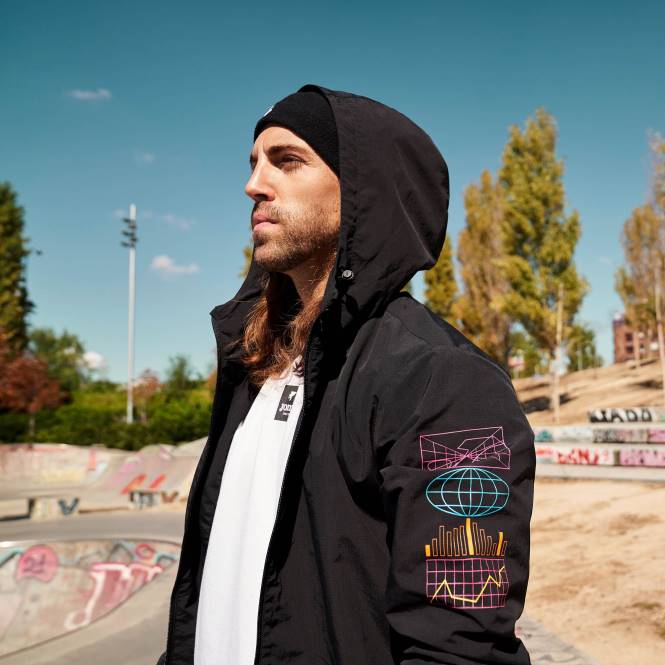 hafif ceket kentsel sokak Joma siyah erkekler 0RJD608