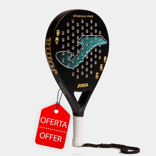 padel raket stadyum pwr Joma siyah turkuaz0RJD106