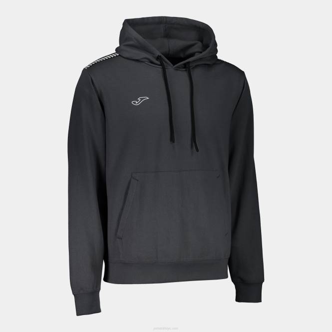 kapüşonlu kazak kentsel sokak Joma koyu gri erkekler 0RJD69