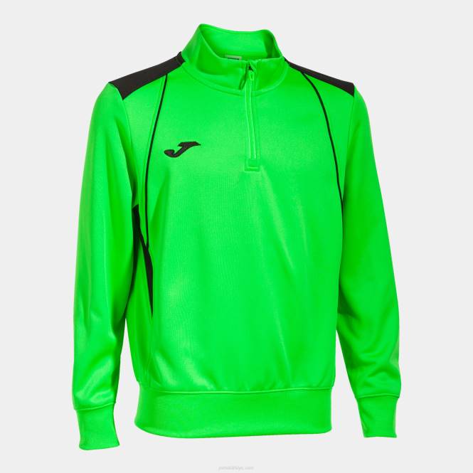 sweatshirt şampiyonası vii Joma floresan yeşil siyah erkekler 0RJD1086