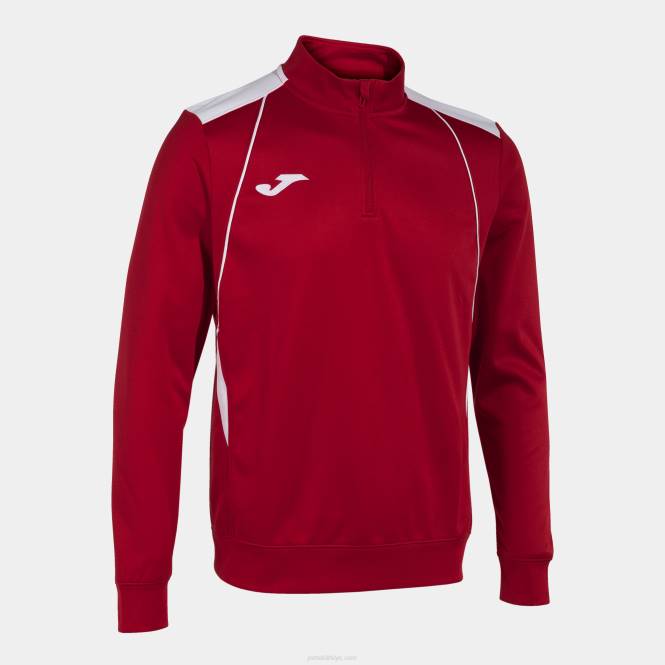 sweatshirt şampiyonası vii Joma kırmızı beyaz erkekler 0RJD414
