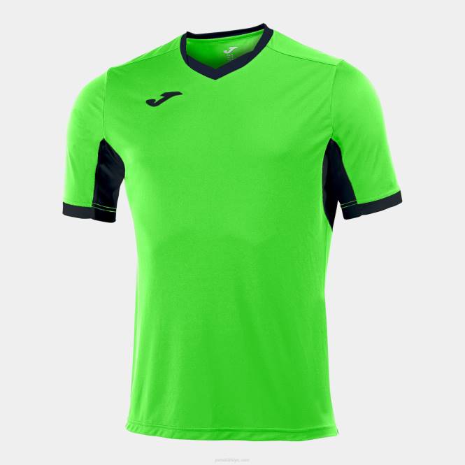 gömlek kısa kollu şampiyonluk iv Joma kireç siyahı erkekler 0RJD289