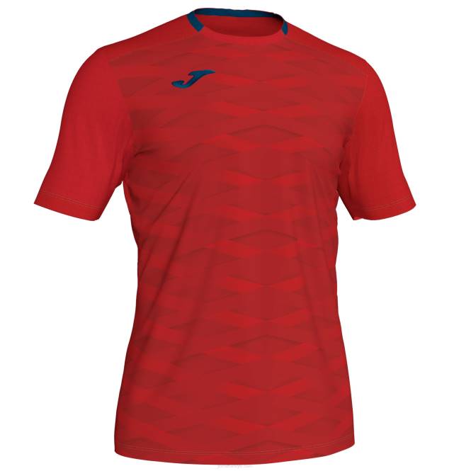 gömlek kısa kollu myskin akademi Joma kırmızı erkekler 0RJD2939