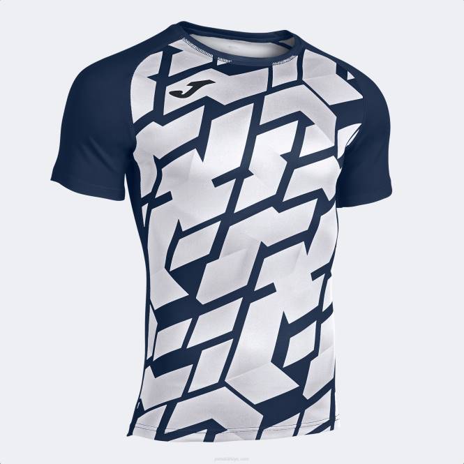 gömlek kısa kollu myskin iii Joma lacivert beyaz erkekler 0RJD4734