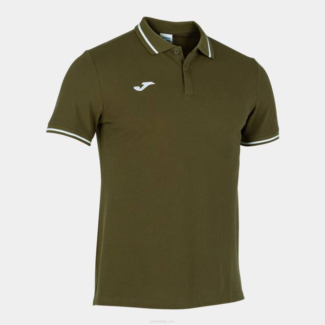 polo gömlek kısa kollu konfor ii Joma haki erkekler 0RJD3311