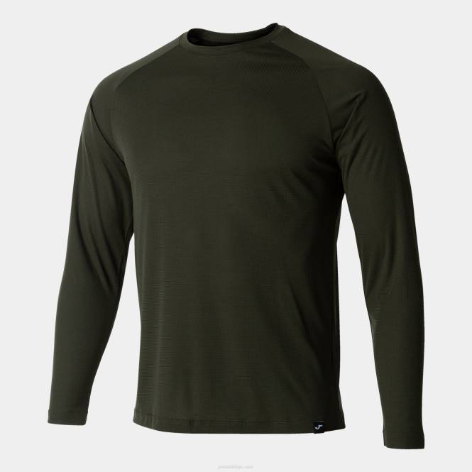 uzun kollu gömlek Joma haki erkekler 0RJD3419