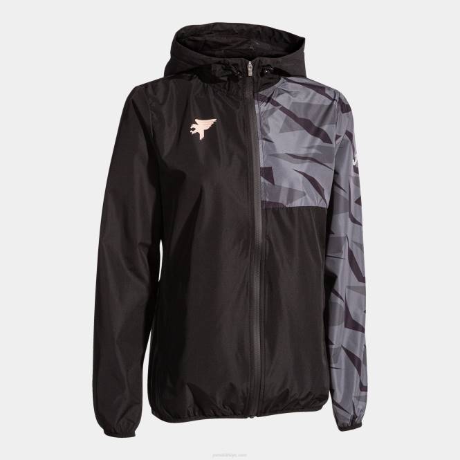 yağmurluk kaşif Joma siyah koyu gri kadınlar 0RJD1735