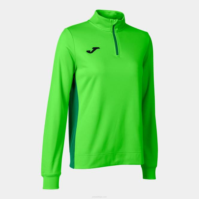 sweatshirt kazanan ii Joma floresan yeşil kadınlar 0RJD3816