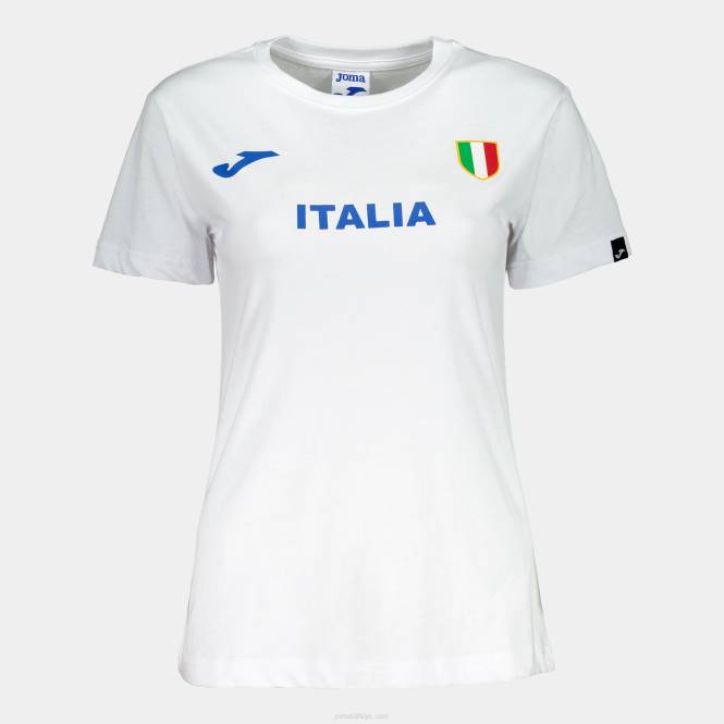 gömlek kısa kollu fidal 23/24 Joma beyaz kadınlar 0RJD2138