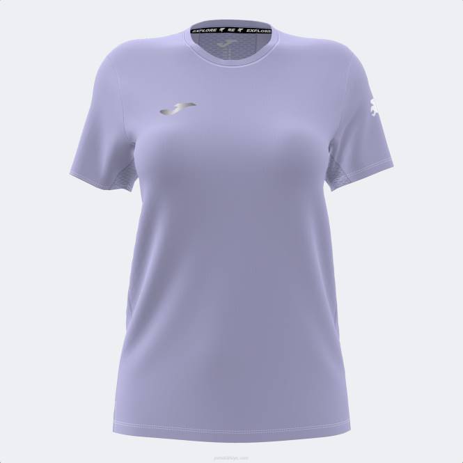 gömlek kısa kollu kaşif Joma mor kadınlar 0RJD2420