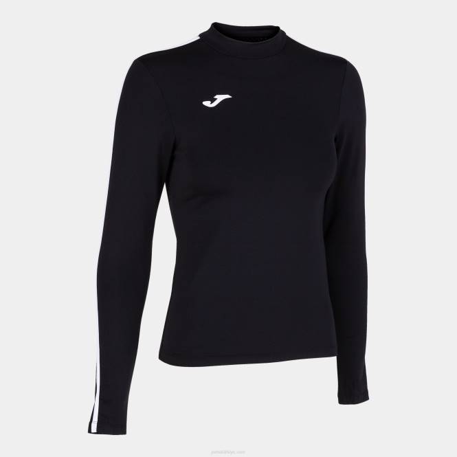 uzun kollu gömlek molası Joma siyah kadınlar 0RJD3857