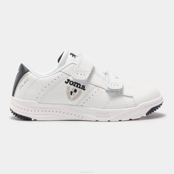 rahat ayakkabılar play 21 junior Joma beyaz lacivert0RJD4098