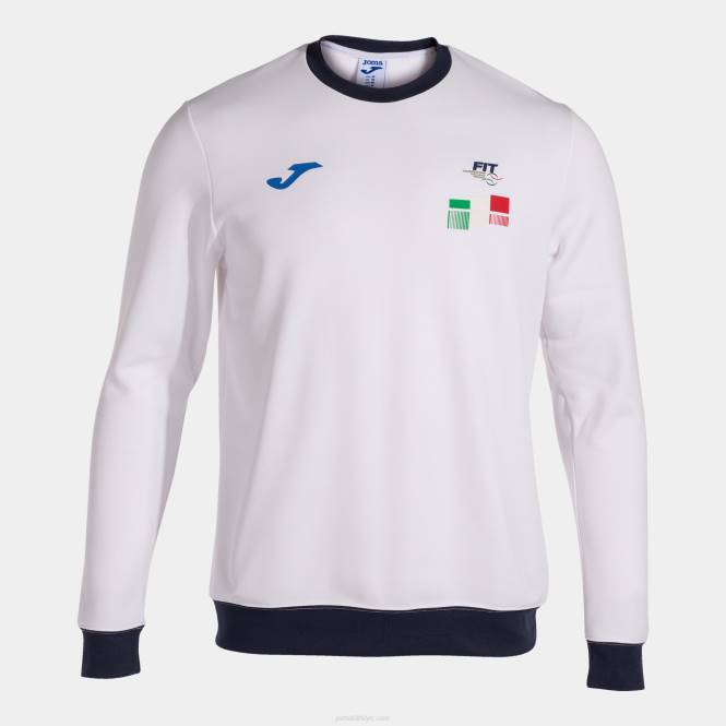 sweatshirt italyan tenis federasyonu Joma beyaz0RJD914