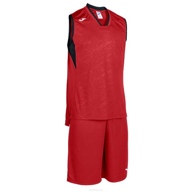 kampüsü ayarla Joma kırmızı siyah erkekler 0RJD4242