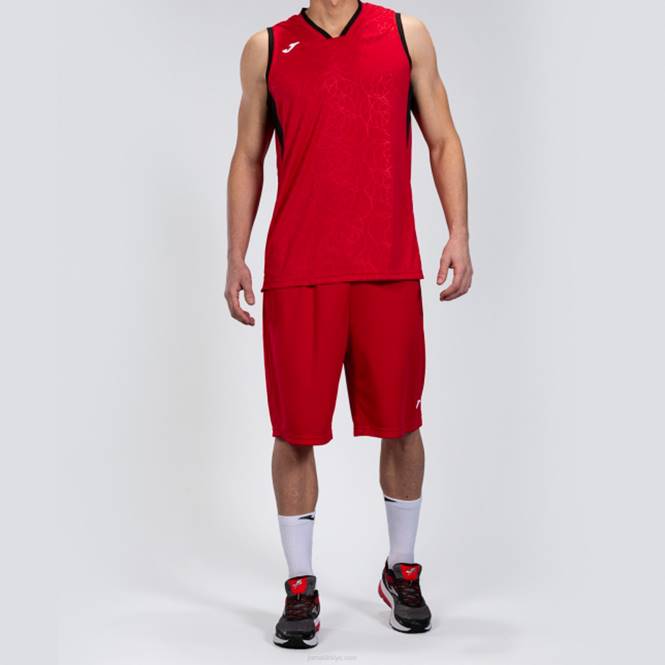 kampüsü ayarla Joma kırmızı siyah erkekler 0RJD4242