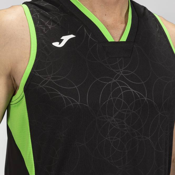 kampüsü ayarla Joma siyah floresan yeşil erkekler 0RJD4241
