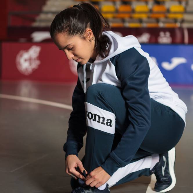 kapüşonlu ceket akademisi iv Joma beyaz lacivert kadınlar 0RJD4046