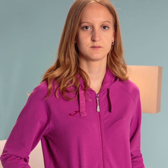 kapüşonlu ceket corinto Joma fuşya kadınlar 0RJD3764