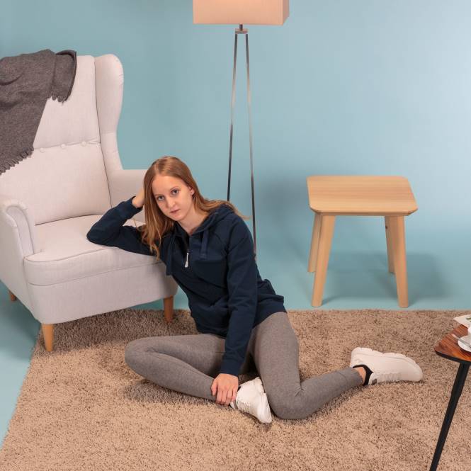 kapüşonlu ceket corinto Joma lacivert kadınlar 0RJD1806