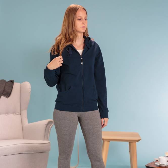 kapüşonlu ceket corinto Joma lacivert kadınlar 0RJD1806