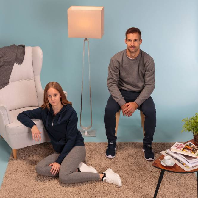 kapüşonlu ceket corinto Joma lacivert kadınlar 0RJD1806