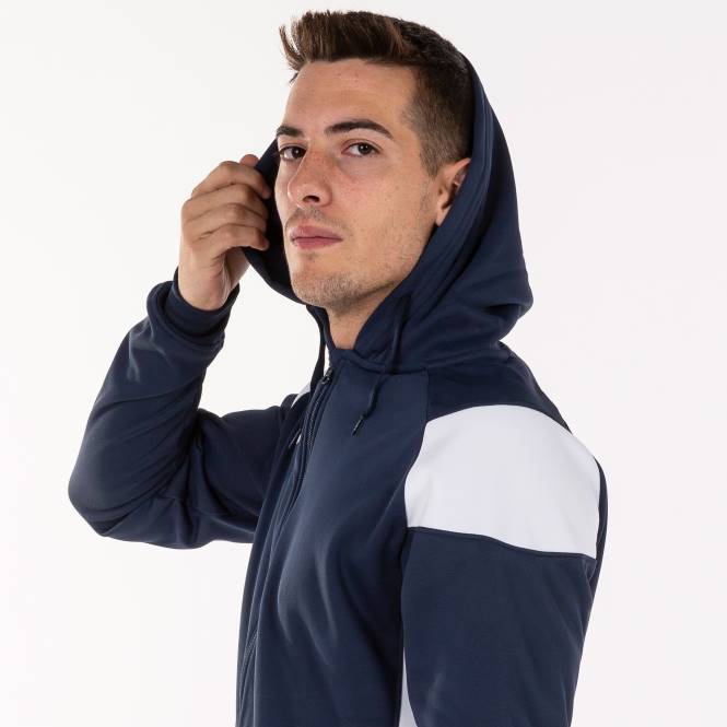 kapüşonlu ceket ekibi iii Joma lacivert beyaz erkekler 0RJD3388