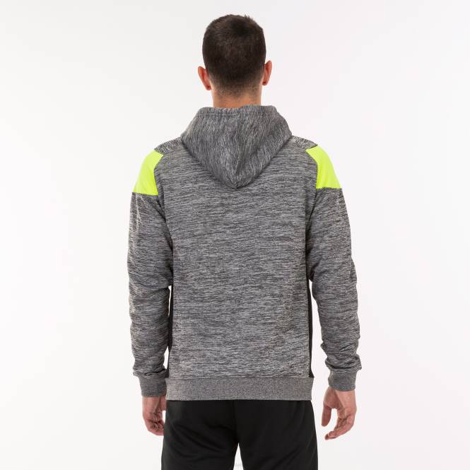 kapüşonlu ceket ekibi iii Joma melanj gri sarı siyah erkekler 0RJD2962