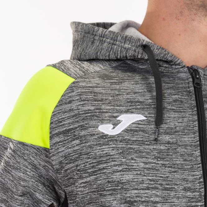 kapüşonlu ceket ekibi iii Joma melanj gri sarı siyah erkekler 0RJD2962