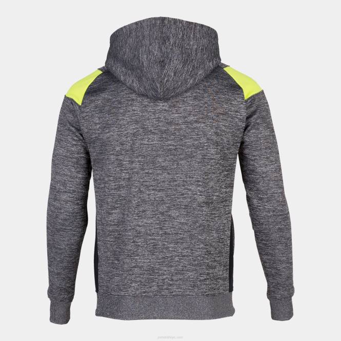 kapüşonlu ceket ekibi iii Joma melanj gri sarı siyah erkekler 0RJD2962