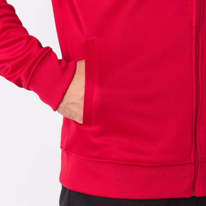 kapüşonlu ceket ekip iv Joma kırmızı siyah erkekler 0RJD547