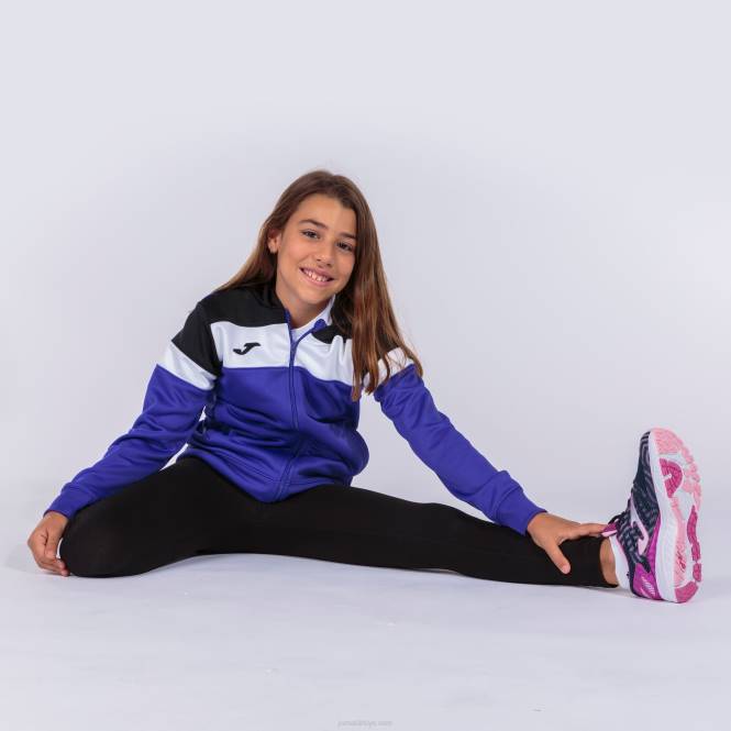 kapüşonlu ceket ekip iv Joma mor siyah beyaz kadınlar 0RJD1932