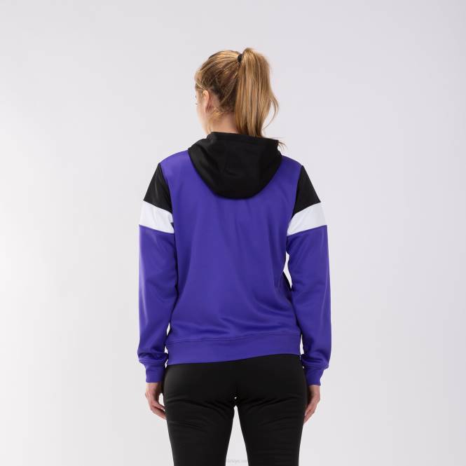 kapüşonlu ceket ekip iv Joma mor siyah beyaz kadınlar 0RJD1932