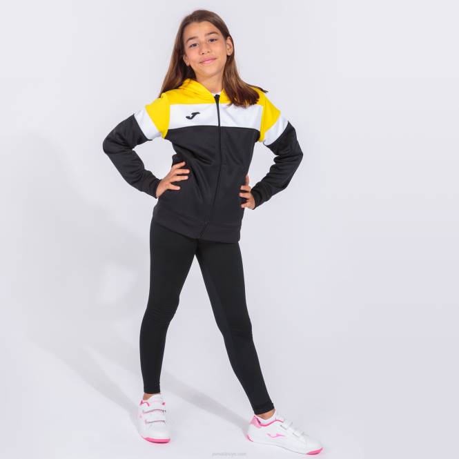 kapüşonlu ceket ekip iv Joma siyah sarı beyaz kadınlar 0RJD3844