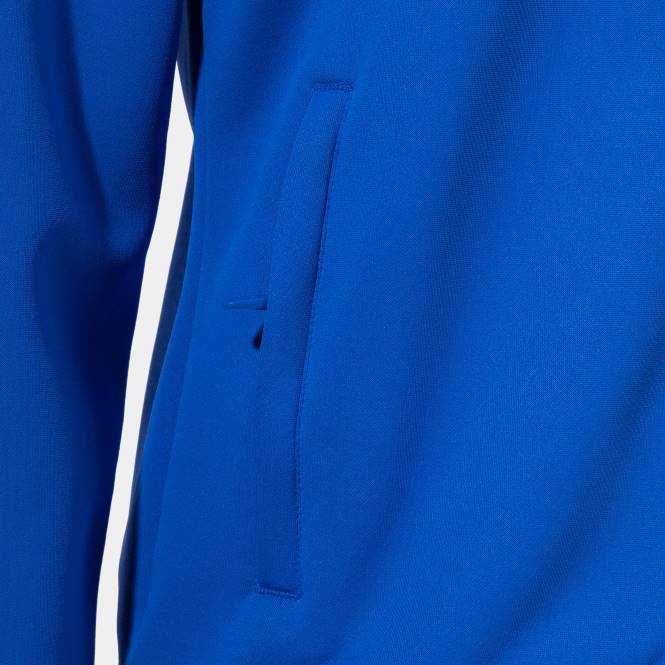 kapüşonlu ceket ekip v Joma kraliyet mavisi lacivert beyaz kadınlar 0RJD2136