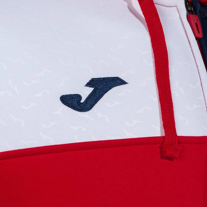 kapüşonlu ceket ekip v Joma kırmızı lacivert beyaz erkekler 0RJD1145